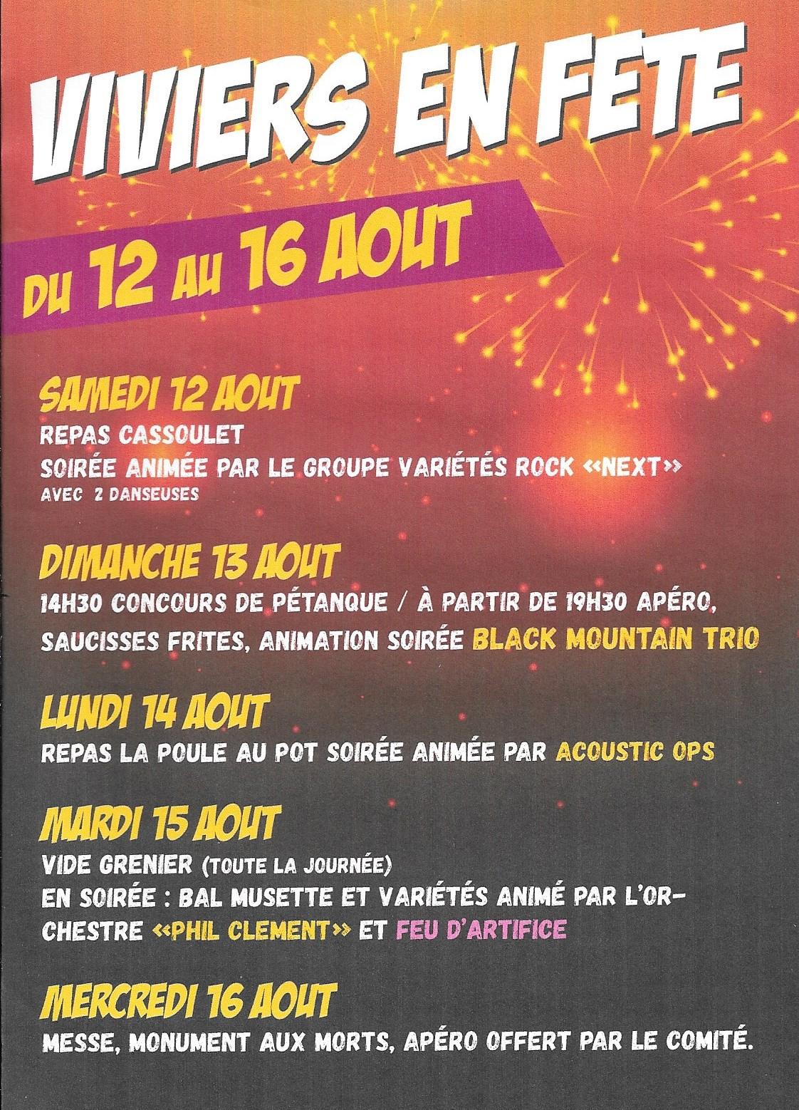 Fête de viviers